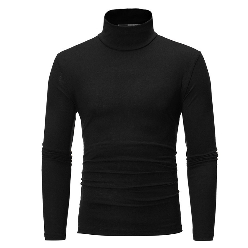 Men's Slim Fit Mock Turtleneck Top