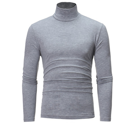 Men's Slim Fit Mock Turtleneck Top