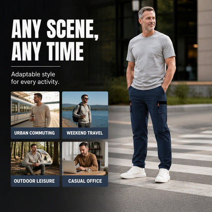 Men's Casual Multi-Pocket Cargo Pants