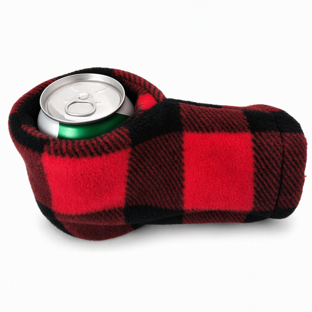 Knit Beer Mitt Drinking Glove for Holding Beer Bottles and Cans