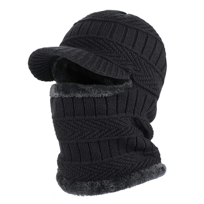 3-In-1 Winter Balaclava Thermal Hood with Visor