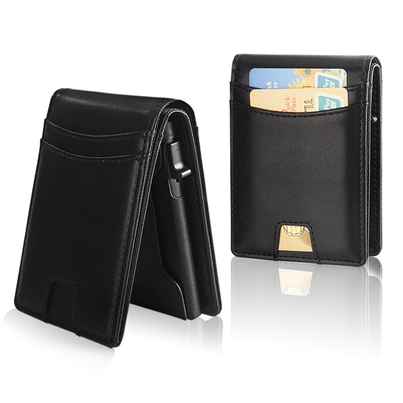 Men's Minimalist Slim RFID Blocking Wallet