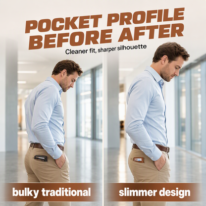 Men's Minimalist Slim RFID Blocking Wallet