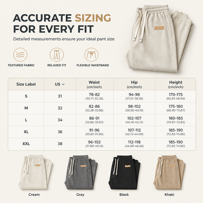 💎 Exclusive Deal 👖 Men's Lightweight Corduroy Casual Pants Loose Fit Straight Leg Trousers ✨ lightweight corduroy fabric, loose straight cut, casual daily trousers