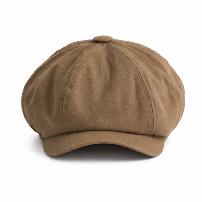 Vintage British Style Newsboy Cap for Men and Women Classic Casual Flat Cap Octagonal Beret Hat