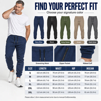 Men's Casual Athletic Slim Fit Joggers