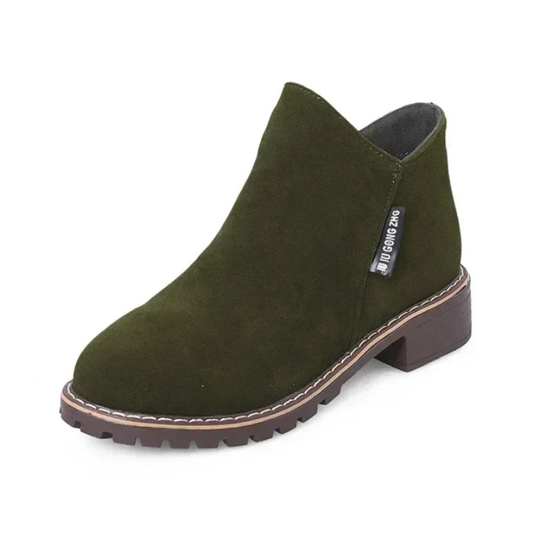Olive green boots
