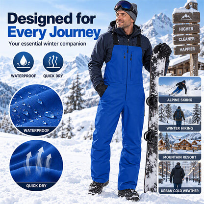 Unisex Waterproof Ski Bib Pants