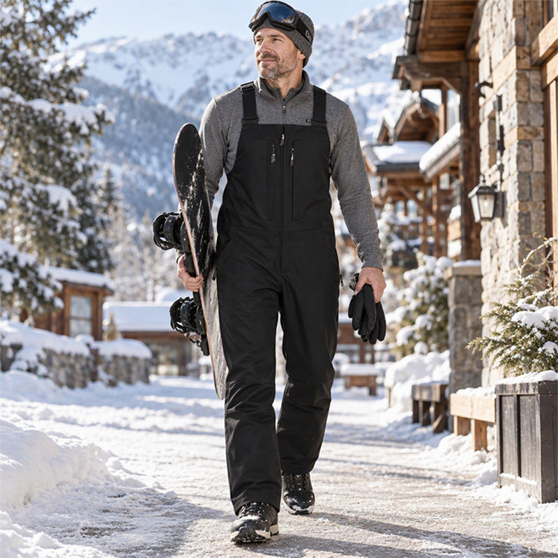 Unisex Waterproof Ski Bib Pants