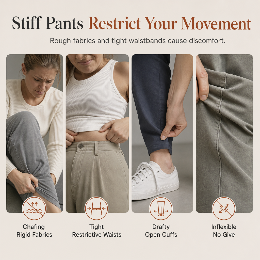 Women's Casual Corduroy Jogger Pants