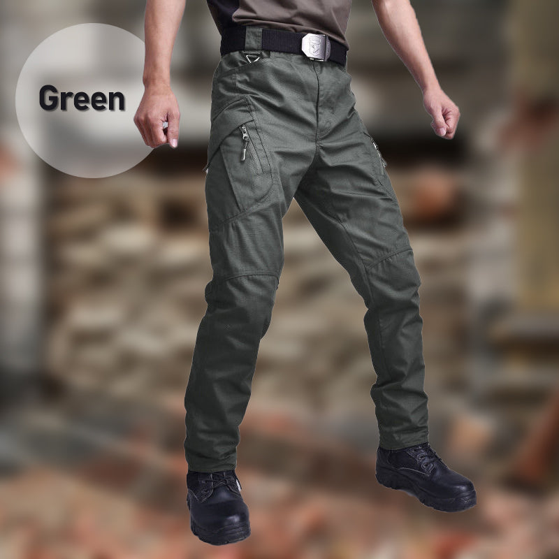 Waterproof Abrasion-Resistant Multi-Pocket Tactical Pants