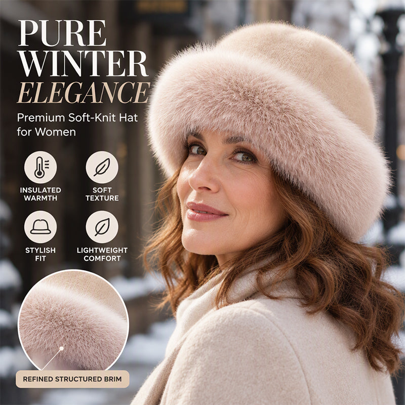 Women's Elegant Faux Fur Warm Hat