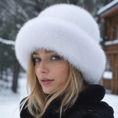 Women's Elegant Faux Fur Warm Hat