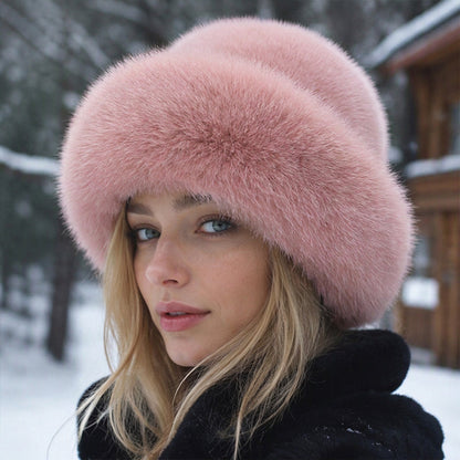 Women's Elegant Faux Fur Warm Hat