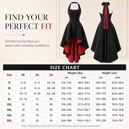 Women's Elegant Black Colorblock Dress Slim Fit Cinched Waist Party Dress