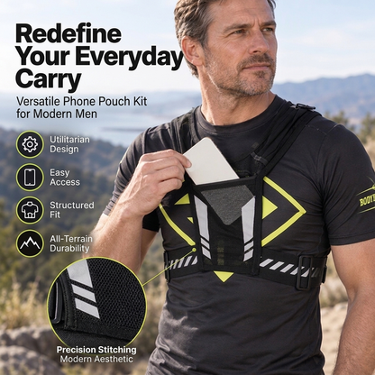 Running and Outdoor Hydration Vest for Phones