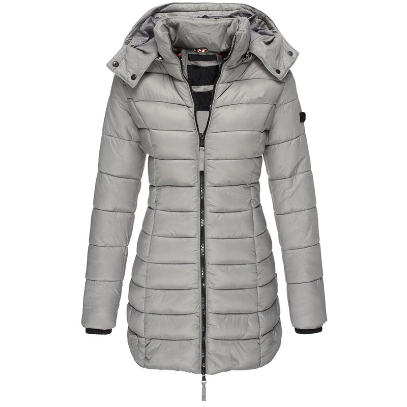 Women's Winter Mid-Length Padded Jacket
