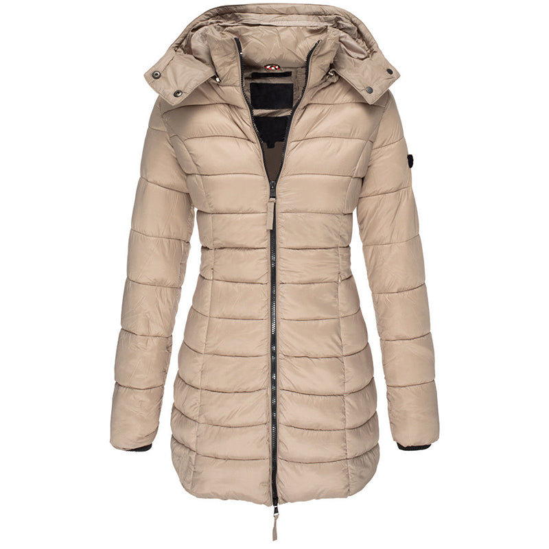 Women's Winter Mid-Length Padded Jacket