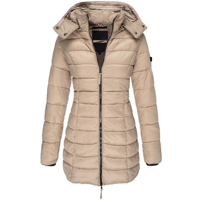 Women's Winter Mid-Length Padded Jacket