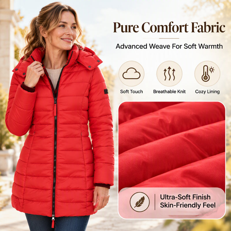 Women's Winter Mid-Length Padded Jacket