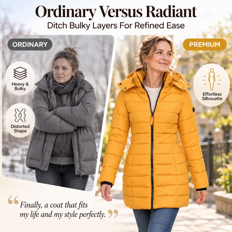 Women's Winter Mid-Length Padded Jacket