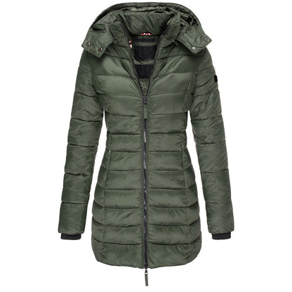 Women's Winter Mid-Length Padded Jacket