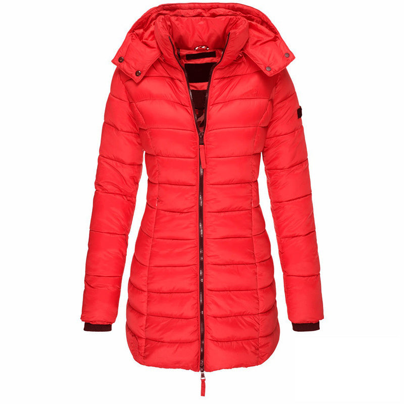Women's Winter Mid-Length Padded Jacket